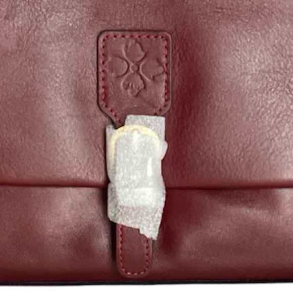 Patricia Nash Burgundy Leather Bag NWT - Picture 12 of 13